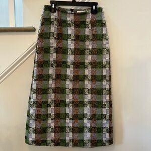 Bayue Style Retro Tweed Skirt women’s size small